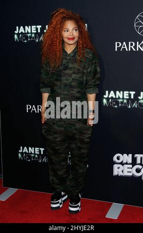 Janet Jackson attends the Janet Jackson Las Vegas residency debut with Metamorphosis after-party held at The Record Speakeasy and Club inside Park Stock Photo