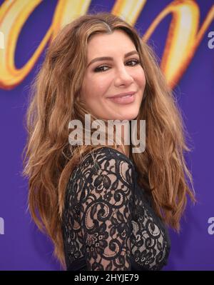 Nasim Pedrad arriving to the 'Aladdin' World Premiere at El Capitan