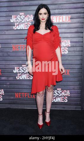 Krysten Ritter attending Marvel's 'Jessica Jones' Season 3 Special Screening held at the ArcLight Cinemas Hollywood on May 28, 2019 in Hollywood Stock Photo