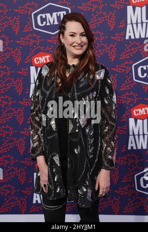 Hilary Williams at the 2019 CMT Music Awards hosted by Little Big Town and held at the Bridgestone Arena on June 5, 2019, in Nashville, TN. Stock Photo