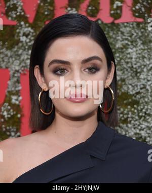 Lucy Hale at the InStyle Max Mara Women In Film Celebration held at the Chateau Marmon Stock Photo