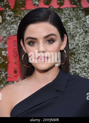 Lucy Hale at the InStyle Max Mara Women In Film Celebration held at the Chateau Marmon Stock Photo