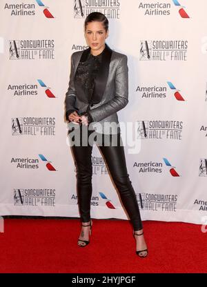 Halsey attending the Songwriters Hall of Fame 50th Annual Induction and Awards Gala held at the Marriott Marquis Hotel on June 13, 2019 in New York City, NY Stock Photo