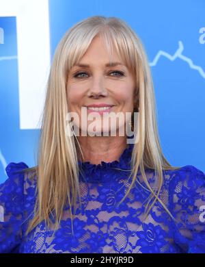 Joely Richardson arriving to the STARZ Los Angeles Premiere of 'The Rook' at Getty Center on June 17, 2019 in Los Angeles. Stock Photo