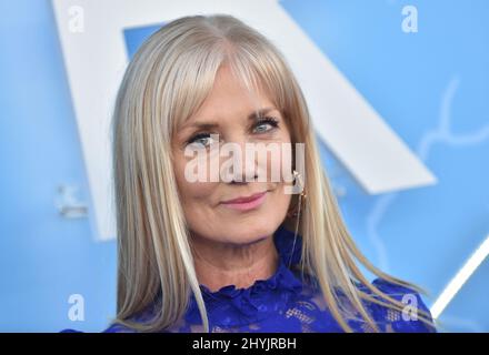 Joely Richardson arriving to the STARZ Los Angeles Premiere of 'The Rook' at Getty Center on June 17, 2019 in Los Angeles. Stock Photo