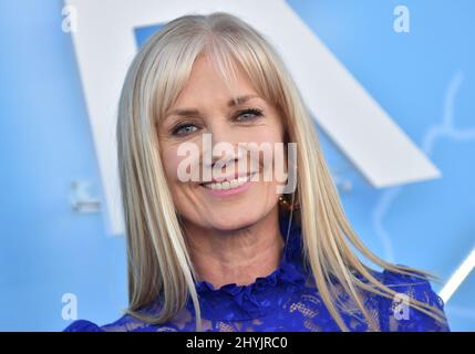 Joely Richardson arriving to the STARZ Los Angeles Premiere of 'The Rook' at Getty Center on June 17, 2019 in Los Angeles. Stock Photo