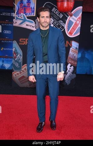 Jake Gyllenhaal at the 'Spider-Man: Far From Home' world premiere held at the TCL Chinese Theatre IMAX on June 26, 2019 in Hollywood, CA. Stock Photo