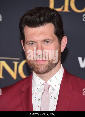 Billy Eichner attends the world premiere of Disney's "The Lion King" at
