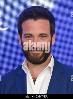 Colin Donnell arriving to the Hallmark Channel and Hallmark Movies & Mysteries Summer 2019 TCA at Private Residence on July 26, 2019 in Beverly Hills, CA. Stock Photo