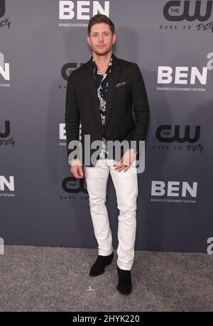 Jensen Ackles arriving to the The CW's Summer TCA All Star Party at Beverly Hilton Hote Stock Photo