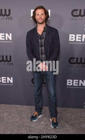 Jared Padalecki arriving to the The CW's Summer TCA All Star Party at Beverly Hilton Hote Stock Photo