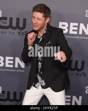 Jensen Ackles arriving to the The CW's Summer TCA All Star Party at Beverly Hilton Hote Stock Photo