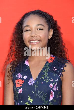 Millie Davis at the 'Good Boy' Los Angeles premiere held at the Regency ...