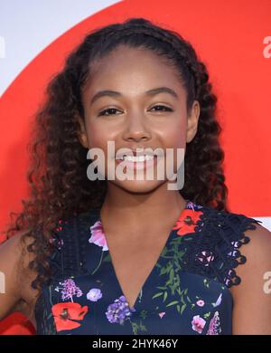 Millie Davis at the 'Good Boy' Los Angeles premiere held at the Regency ...