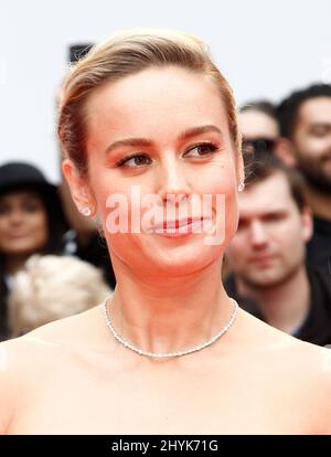 Brie Larson at the premiere of 'Just Mercy' during the 2019 Toronto International Film Festival held at Roy Thomson Hall Stock Photo