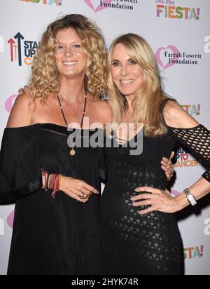 Rachel Hunter and Alana Stewart at The Farrah Fawcett Foundation's Tex-Mex Fiesta held at the Wallis Annenberg Center for the Performing Arts on September 6, 2019 in Beverly Hills, USA. Stock Photo