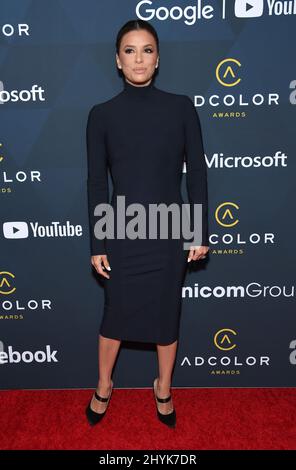 Eva Longoria arriving to the 13th Annual ADCOLOR Awards at J.W. Marriott LA Live on September 08, 2019 in Los Angeles, CA. Stock Photo