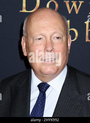 Julian Fellowes attending the Downton Abbey Premiere held at Alice Tully Hall in New York Stock Photo