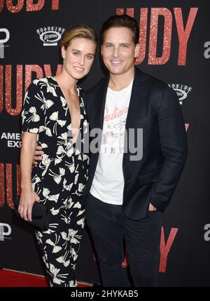 Lily Anne Harrison and Peter Facinelli at the 'Judy' Los Angeles Premiere Screening held at the Academy of Motion Picture Arts and Sciences on September 19, 2019 in Beverly Hills, CA Stock Photo