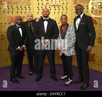 Korey Wise, Raymond Santana, Yusef Salaam attend the 