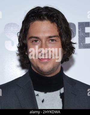 Nat Wolff arriving to the 'Semper Fi' Los Angeles Screening at ArcLight Cinema on September 24, 2019 in Hollywood, CA. Stock Photo