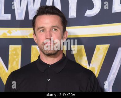 Rob McElhenney at the season 14 premiere of 'It's Always Sunny In Philadelphia' held at the TCL Chinese Theatre IMAX on September 24, 2019 in Hollywood, CA. Stock Photo