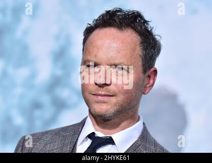 Noah Hawley arriving to the 'Lucy In The Sky' Los Angeles Premeire at Zanuck Theater on September 25, 2019 in Los Angeles, CA. Stock Photo