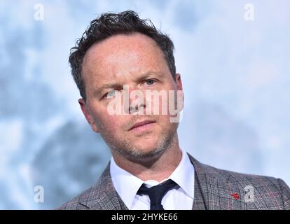 Noah Hawley arriving to the 'Lucy In The Sky' Los Angeles Premeire at Zanuck Theater on September 25, 2019 in Los Angeles, CA. Stock Photo