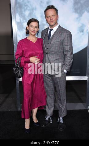 Noah Hawley arriving to the 'Lucy In The Sky' Los Angeles Premeire at Zanuck Theater on September 25, 2019 in Los Angeles, CA. Stock Photo