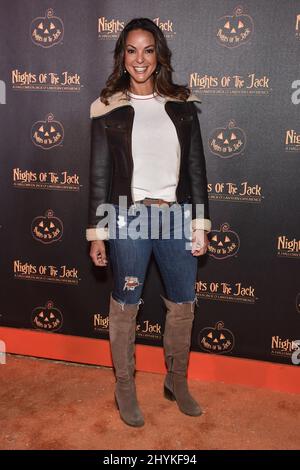 Eva LaRue arriving to the Nights of the Jack VIP Preview at King