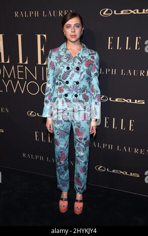 Bel Powley attending at the ELLE Women In Hollywood Celebration held at the Four Seasons Beverly Hills Stock Photo