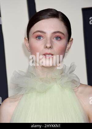 Thomasin McKenzie arriving at Fox Searchlight's JoJo Rabbit premiere in