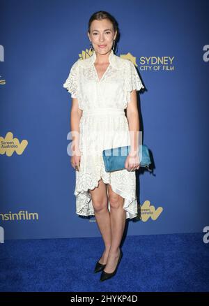 Mirrah Foulkes attending the Australians in Film Awards Gala 2019 in Los Angeles Stock Photo