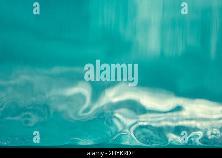 Blue ice abstract textured background Stock Photo