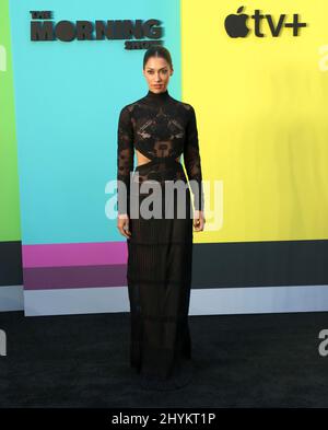 Janina Gavankar attending Apple's 'The Morning Show' Global Premiere Event held at Lincoln Center at David Geffen Hall Stock Photo