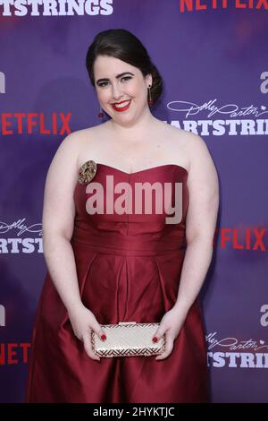 Mary Lane Haskell attends the premiere of Dolly Parton's Heartstrings series at the Showstreet Theater at Dollywood on October 29, 2019, in Pigeon Forge, USA. Stock Photo