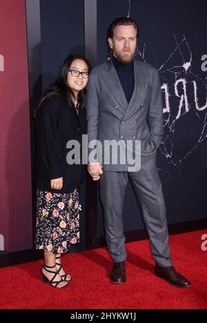 Ewan McGregor and Jamyan McGregor at Stephen King's "Doctor Sleep" U.S