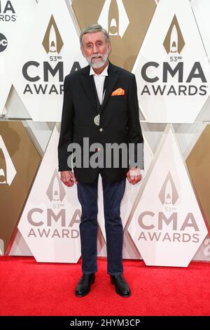 Ray Stevens at the 53rd Annual Country Music Association Awards hosted by Carrie Underwood and Dolly Parton and Reba McEntire held at the Bridgestone Arena on November 13, 2019 in Nashville, TN. Stock Photo