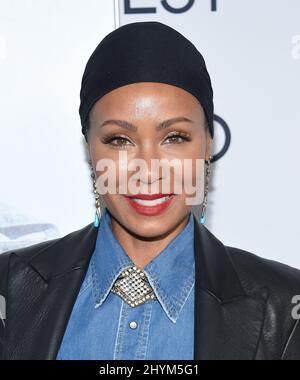 Jada Pinkett Smith at the 'Hala' gala screening during AFI Fest held at TCL Chinese Theatre on November 18, 2019 in Hollywood, USA. Stock Photo