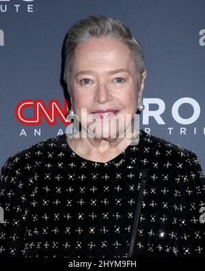 Kathy Bates attending the 13th Annual CNN Heroes: An All-Star Tribute held at the Museum of Natural History on December 8, 2019 in New York. Stock Photo