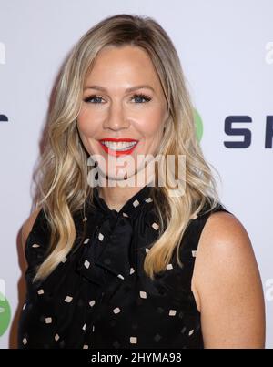 Jennie Garth Jennie Garth partners with Shipt + Sur La Table for Holiday Cooking Class held at Sur La Table on December 10, 2019 in New York City, NY Stock Photo