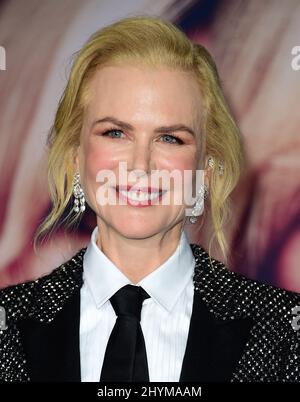 Nicole Kidman at the special screening of Lionsgate's 'Bombshell' held at the Regency Village Theatre on December 10, 2019 in Westwood, Stock Photo