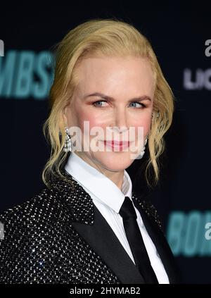 Nicole Kidman at the special screening of Lionsgate's 'Bombshell' held at the Regency Village Theatre on December 10, 2019 in Westwood, Stock Photo