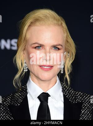 Nicole Kidman at the special screening of Lionsgate's 'Bombshell' held at the Regency Village Theatre on December 10, 2019 in Westwood, Stock Photo