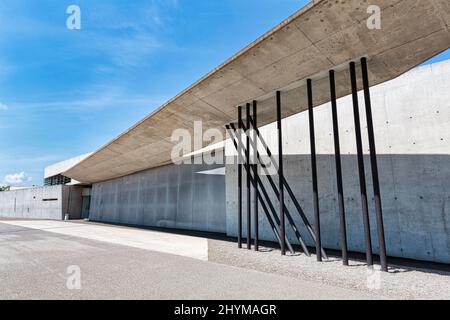 Vitra Design Museum, the Fire Station by architect Zaha Hadid, Weil am ...