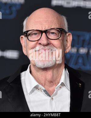 Frank Oz attending the World Premiere of Star Wars: The Rise of Skywalker in Los Angeles Stock Photo