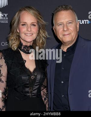 Helen Hunt & Paul Reiser attending the 'Mad About You' Red Carpet Event held at the Rainbow Room on December 16, 2019 in New York City Stock Photo