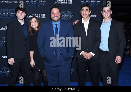 Greg Grunberg attending the World Premiere of Star Wars: The Rise of Skywalker in Los Angeles Stock Photo