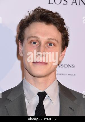 George MacKay at The BAFTA Los Angeles Tea Party held at the Four Seasons Hotel Beverly Hills Stock Photo