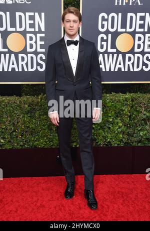 Joe Alwyn at the 77th Golden Globe Awards held at the Beverly Hilton ...